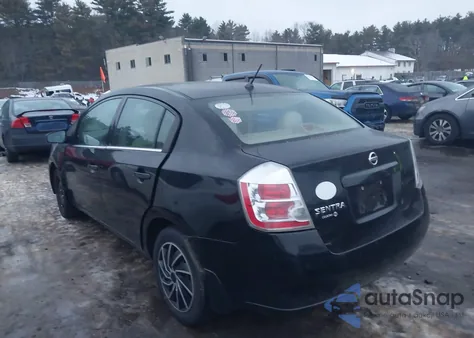 2008 Nissan Sentra 2.0S из США, поврежденный, VIN 3N1AB61E48L641326